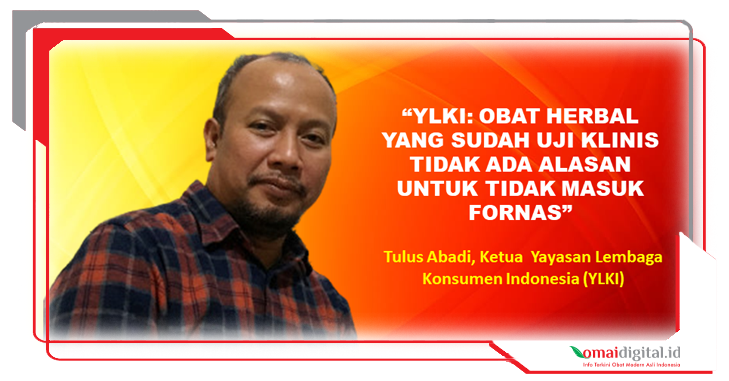 YLKI Mendesak Obat Herbal Teruji Klinis Masuk Fornas